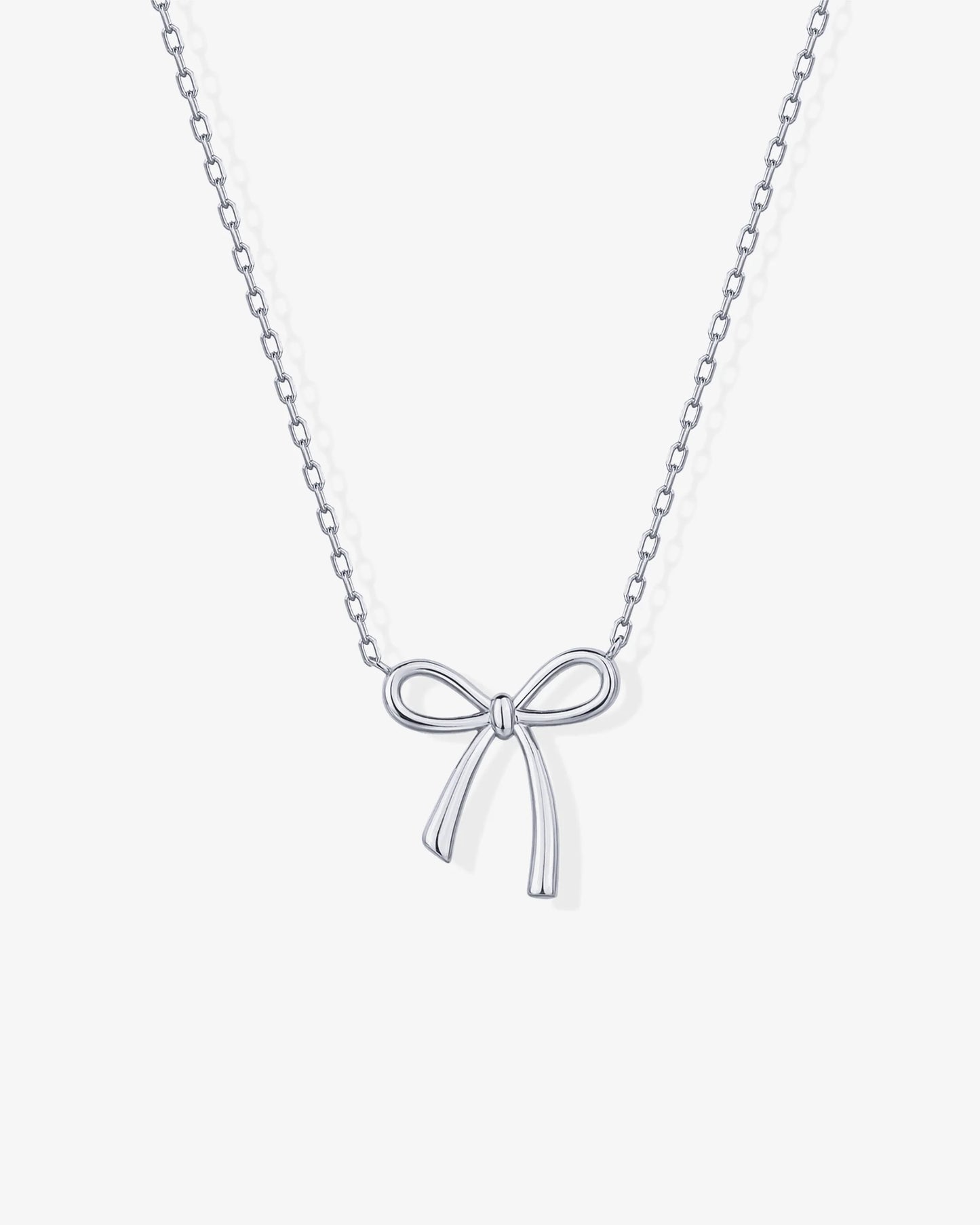 Radmohn Jewelers Bow Pendant Necklace - 14K Gold Plated
